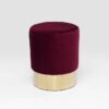 Sittpuff Polly - Bordeaux Ø35cm
